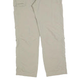 SCHOFFEL Womens Beige Polyester Blend Regular Straight Trousers W32 L30 Outdoor