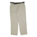 SCHOFFEL Womens Beige Polyester Blend Regular Straight Trousers W32 L30 Outdoor