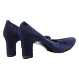 PETER KAISER Block Heels Blue Suede Womens UK 6