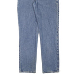 RALPH LAUREN POLO JEANS COMPANY Womens Blue Regular Straight Denim Light Wash