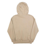 NIKE Womens Beige Hoodie S Cotton Blend Pullover Casual Sportswear