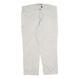 CARHARTT Mens Relaxed Jeans Beige Cotton Blend Zip W40 L30 Workwear Carpenter