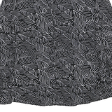 SMOG Mens Black & White Pattern Shirt XL Long Sleeve Polyester Blend