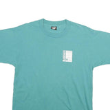 SCREEN STARS Mens Blue Cherry Tree Class Of 93 Graphic T-Shirt L Short Sleeve