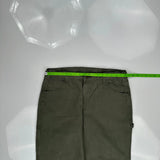 Dickies Carpenter Pants - 36W 31L Green Cotton