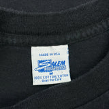 Dallas Cowboys Salem Single Stitch T-Shirt - Medium Black Cotton