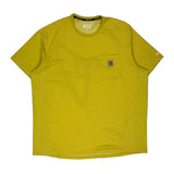Force Carhartt T-Shirt - 2XL Yellow Cotton
