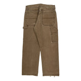 Unbranded Carpenter Trousers - 32W 30L Brown Cotton