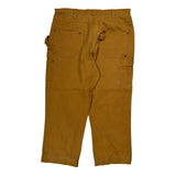 Unbranded Carpenter Trousers - 38W 29L Brown Cotton