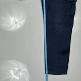 Carhartt Cargo Pants - 37W 34L Blue Cotton