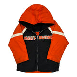 Age 7 Harley Davidson Jacket - Small Black Nylon