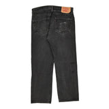 Levis Jeans - 36W 32L Black Cotton