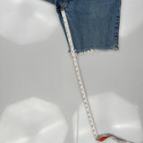 Levis Denim Shorts - 33W 10L Blue Cotton