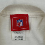 Broncos Nfl Long Sleeve T-Shirt - Medium White Cotton