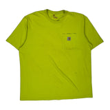 Carhartt T-Shirt - XL Yellow Cotton
