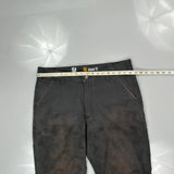 Carhartt Cargo Trousers - 36W 34L Grey Cotton Blend