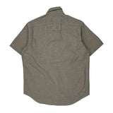 Polo By Ralph Lauren Short Sleeve Shirt - Medium Grey Linen