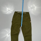 Unbranded Cargo Pants - 26W US 2 Green Cotton