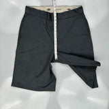 Dickies Cargo Shorts - 34W 12L Grey Cotton Blend