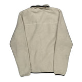 The North Face Fleece Jacket - Medium Cream Polyester