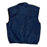 The North Face Fleece Vest - Large Blue Polyester