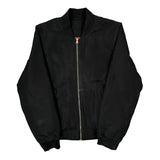 Ma-1 Flight Unbranded Bomber Jacket - Large Black Nylon