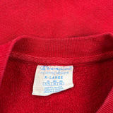 Reverse Weave Champion College Sweatshirt - XL Red Cotton