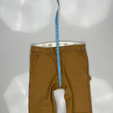 Dickies Carpenter Trousers - 34W 32L Brown Cotton