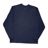 Carhartt Long Sleeve T-Shirt - Medium Blue Cotton