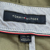Tommy Hilfiger Chinos - 34W 30L Green Cotton