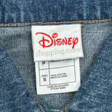 Lightning Mcqueen Disney Cartoon Denim Jacket - Small Blue Cotton