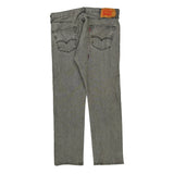 Levis Jeans - 37W 30L Gray Cotton
