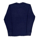Sleepwear Polo By Ralph Lauren Long Sleeve T-Shirt - Small Navy Cotton