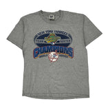 Vintage New York Yankees Lee Sport Mlb T-Shirt - XL Grey Cotton