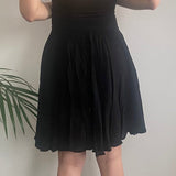 Moschino Mini Skirt - 26W UK 6 Black Viscose