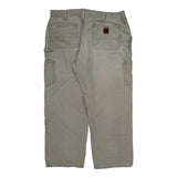 Carhartt Cargo Carpenter Pants - 36W 30L Beige Cotton