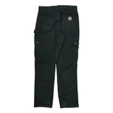 Carhartt Carpenter Pants - 33W 34L Black Cotton