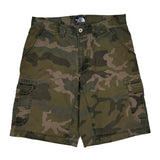 The North Face Camo Cargo Shorts - 32W 10L Camo Cotton