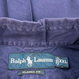 Ralph Lauren Shirt - 2XL Blue Cotton