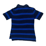 Age 4 Polo By Ralph Lauren Striped Polo Shirt - Small Blue Cotton