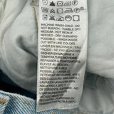 Levis Denim Shorts - 28W UK 8 Light Wash Cotton