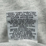 Looney Tunes Single Stitch Long Sleeve T-Shirt - XL Grey Cotton