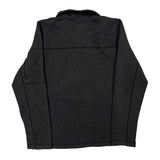 The North Face 1/4 Zip - Medium Black Polyester