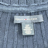 Tommy Hilfiger Jumper - Small Navy Cotton