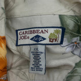 Caribbean Joe Floral Hawaiian Shirt - 2XL Multicoloured Viscose