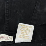 Members Property Denim Shorts - 36W 11L Black Cotton