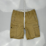 Levis Cargo Shorts - 32W 10L Khaki Cotton