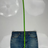 501 Levis Jeans - 36W 32L Blue Cotton