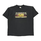 Lowe'S 50 Years Of Firsts Chase Authentics Nascar T-Shirt - 2XL Black Cotton
