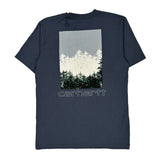 Carhartt Graphic T-Shirt - Small Navy Cotton